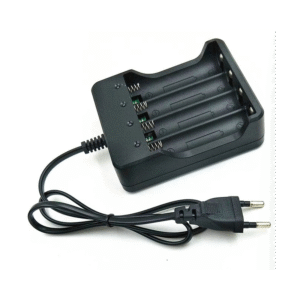 Chargeur 4 Cellules Li‑ion 18650 – Chargeur Léger et Intelligent