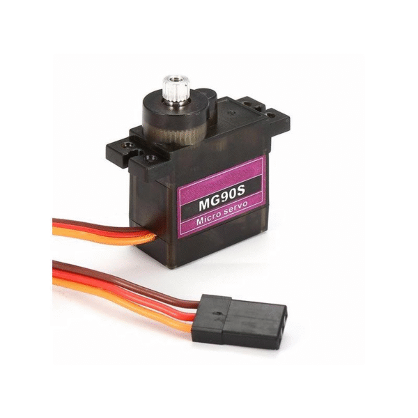 Servo Moteur MG90S 180° Noir (Métal)